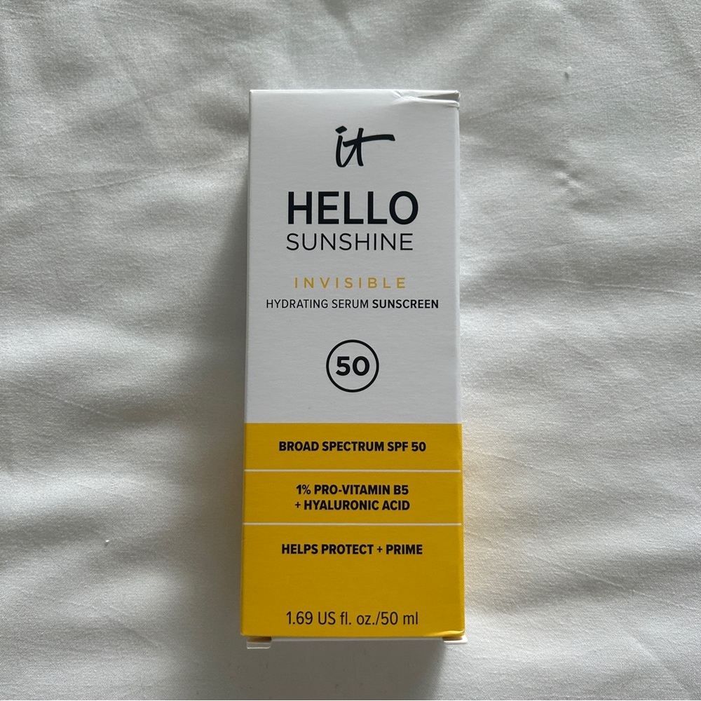 IT Cosmetics Hello Sunshine Invisible Sunscreen For Face SPF 50
